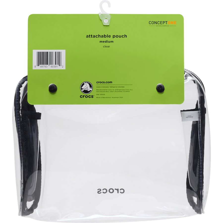 Crocs|Medium Clear Pouch