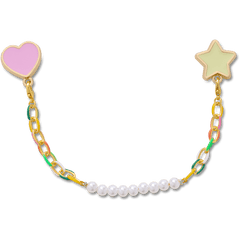 Crocs|Pearl and Rainbow Bag Chain