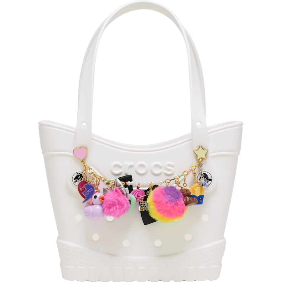 Crocs|Pearl and Rainbow Bag Chain