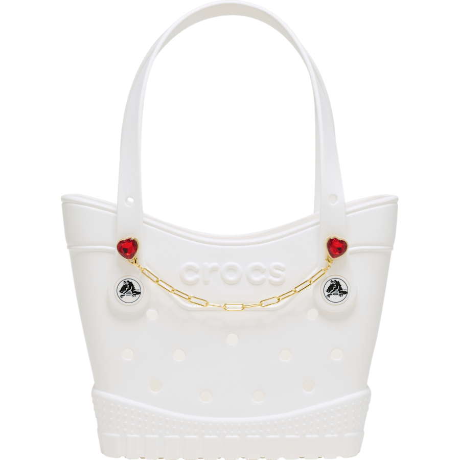 Crocs|Gold Paperclip Bag Chain