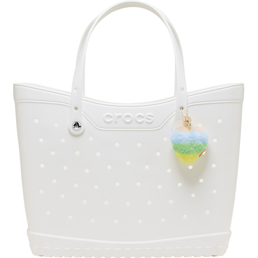 Crocs|Plush Heart Bag Charm