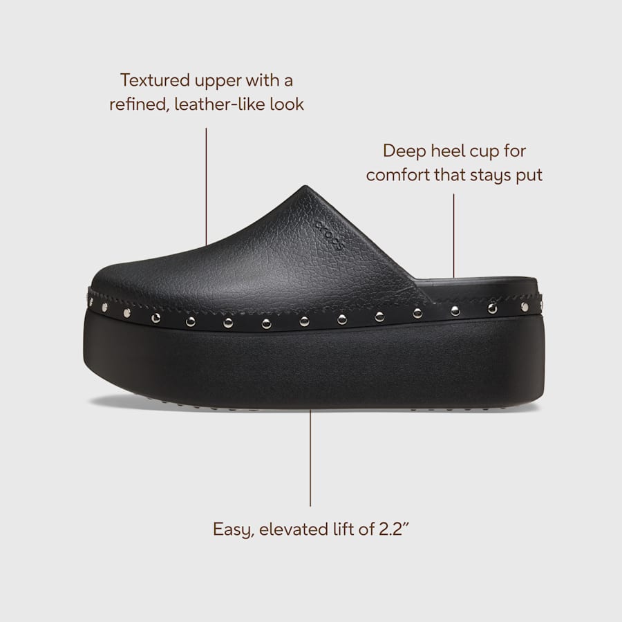 Crocs|Dylan Platform Studded Clog