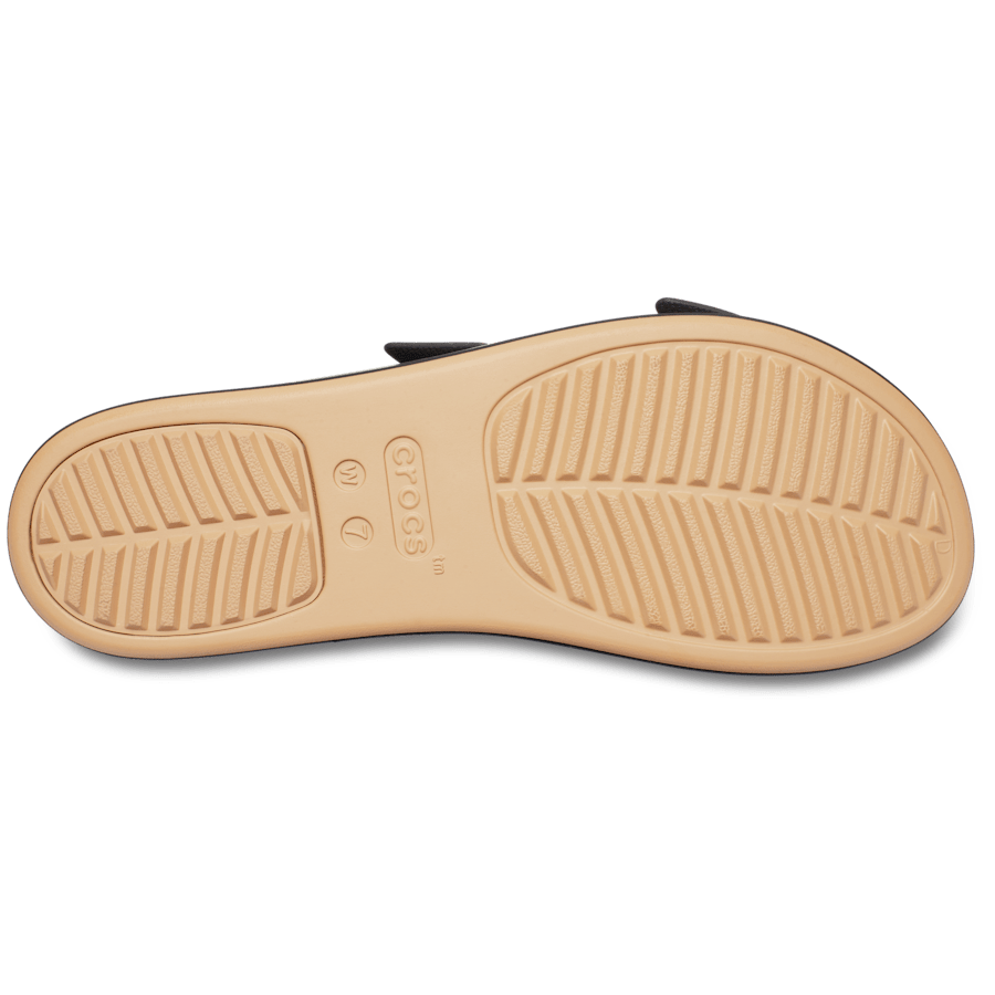 Crocs|Brooklyn Buckle Matte Wrap Low Wedge