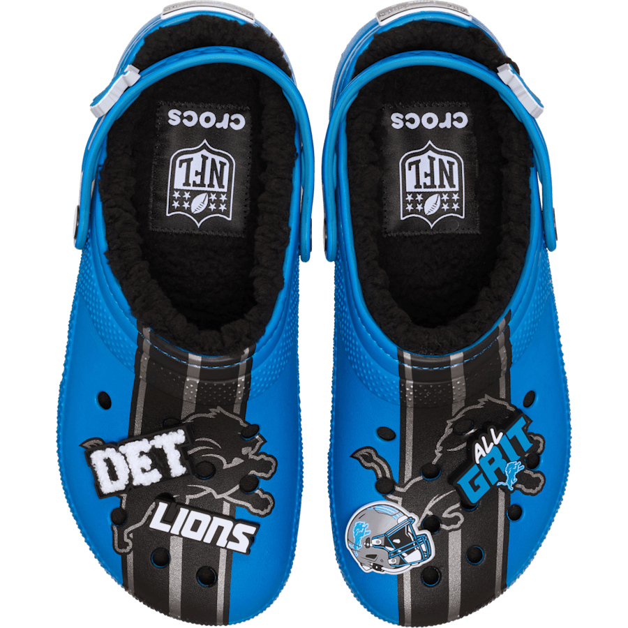 Crocs|NFL Detroit Lions Classic Lined Clog