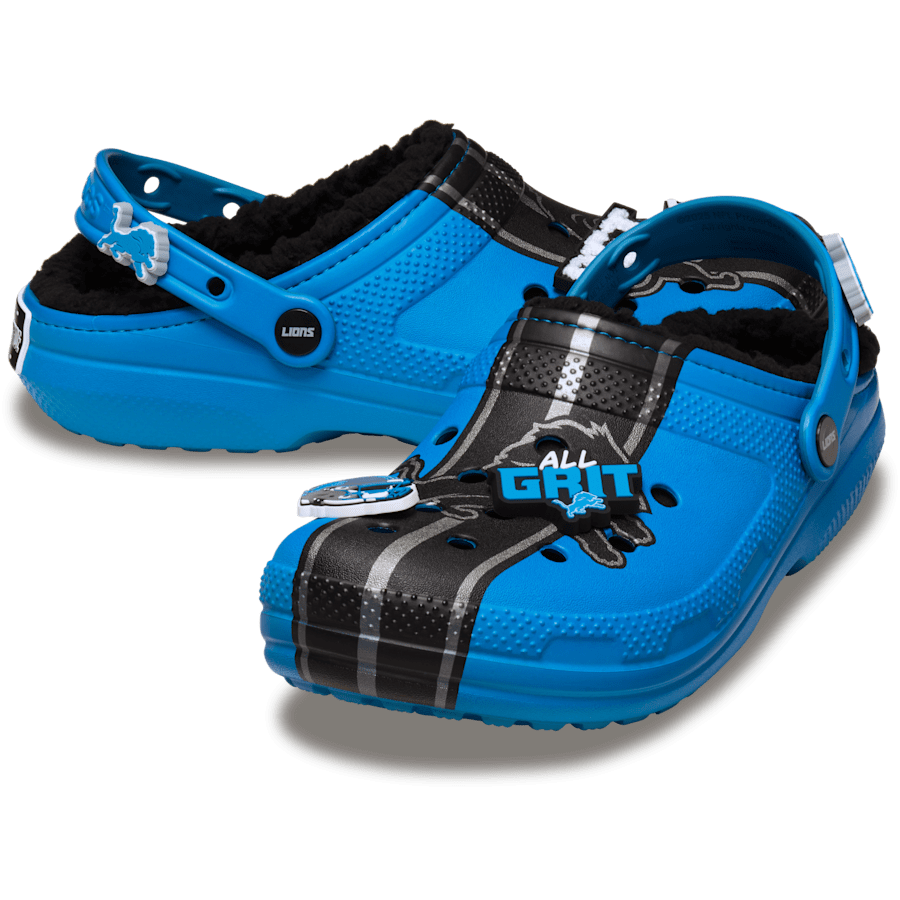 Crocs|NFL Detroit Lions Classic Lined Clog