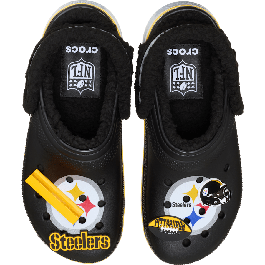 Crocs|NFL Pittsburgh Steelers Classic Lined Clog
