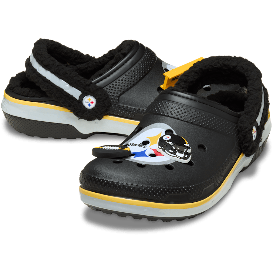 Crocs|NFL Pittsburgh Steelers Classic Lined Clog