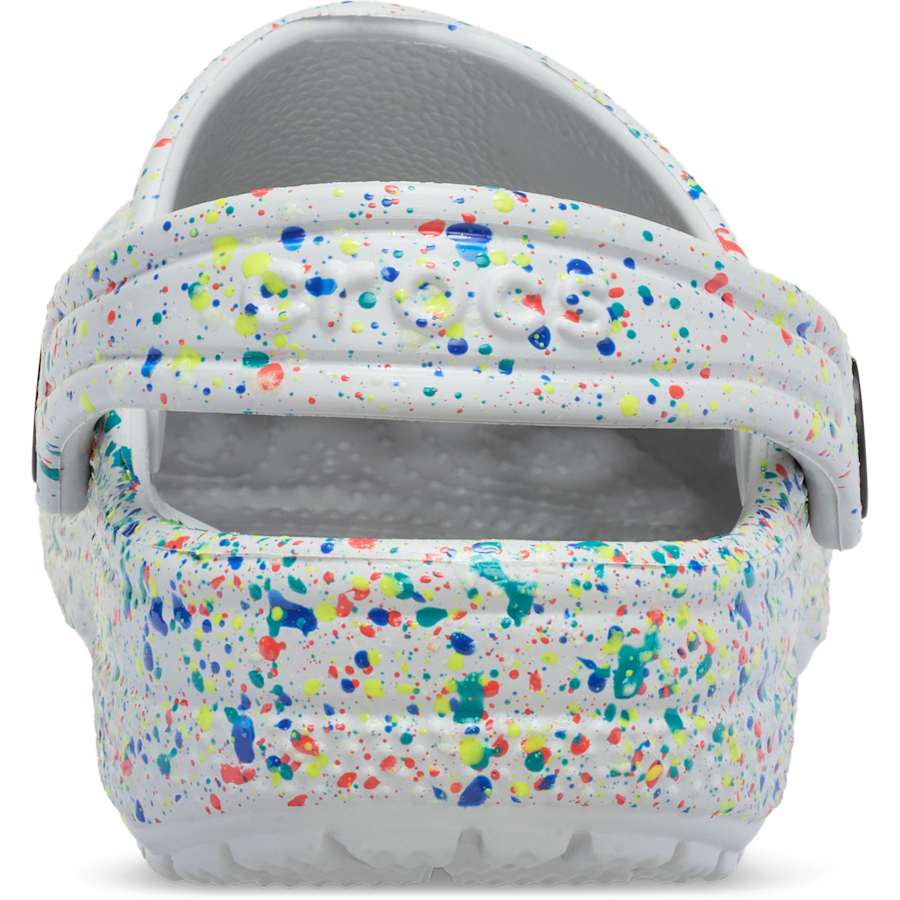 Crocs|Kids' Classic Glow Paint Splatter Clog