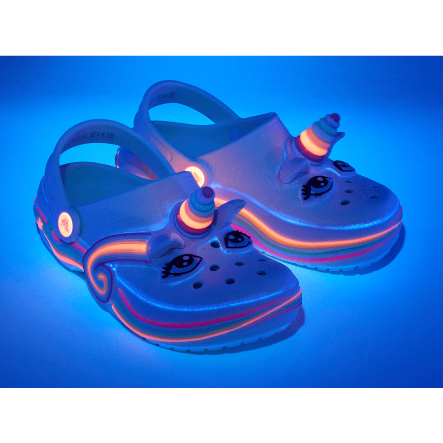 Crocs|Kids’ Classic IAM Unicorn Lights Clog