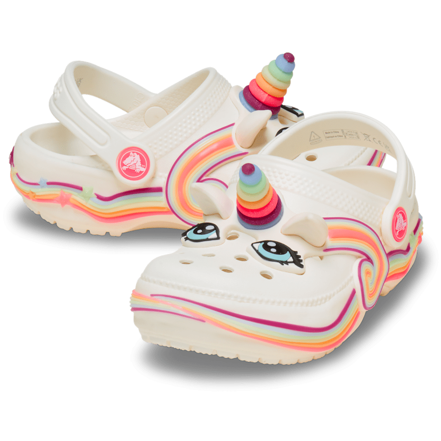 Crocs|Toddler Classic IAM Unicorn Lights Clog