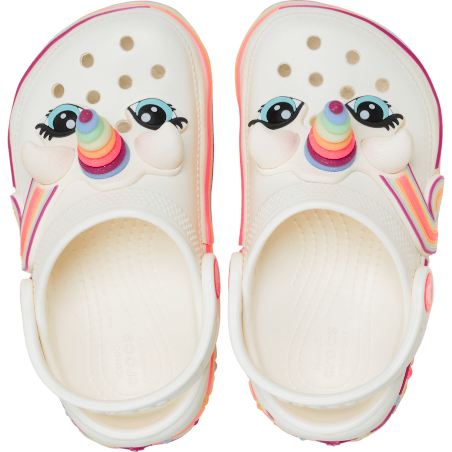 Crocs|Toddler Classic IAM Unicorn Lights Clog