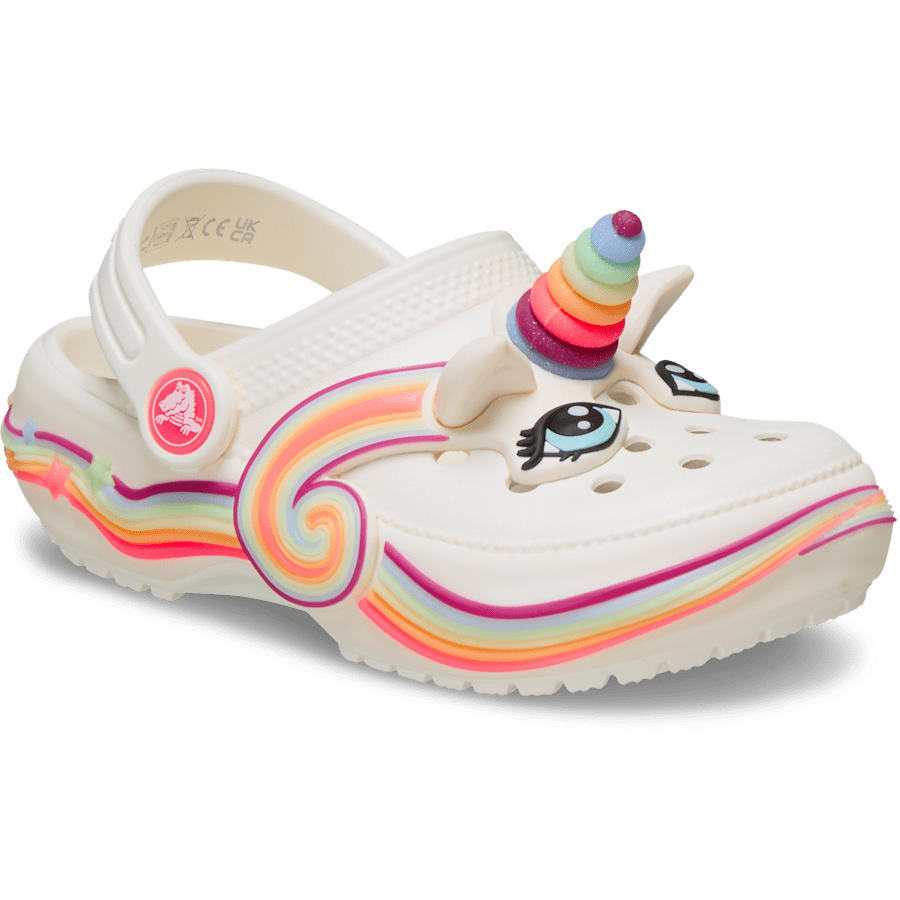 Crocs|Toddler Classic IAM Unicorn Lights Clog