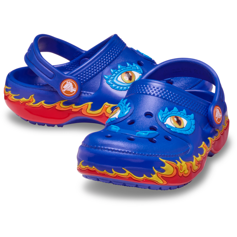 Crocs|Toddler Classic IAM Dragon Lights Clog