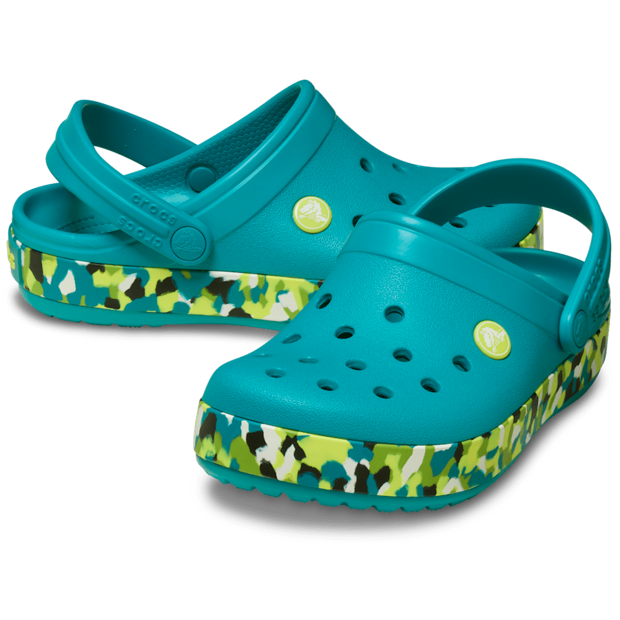 Crocs|Kids' Crocband Glow Confetti Band Clog