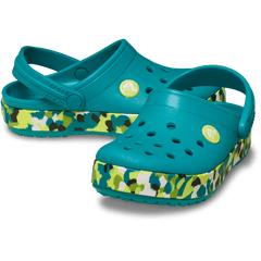 Crocs|Toddler Crocband Glow Confetti Band Clog