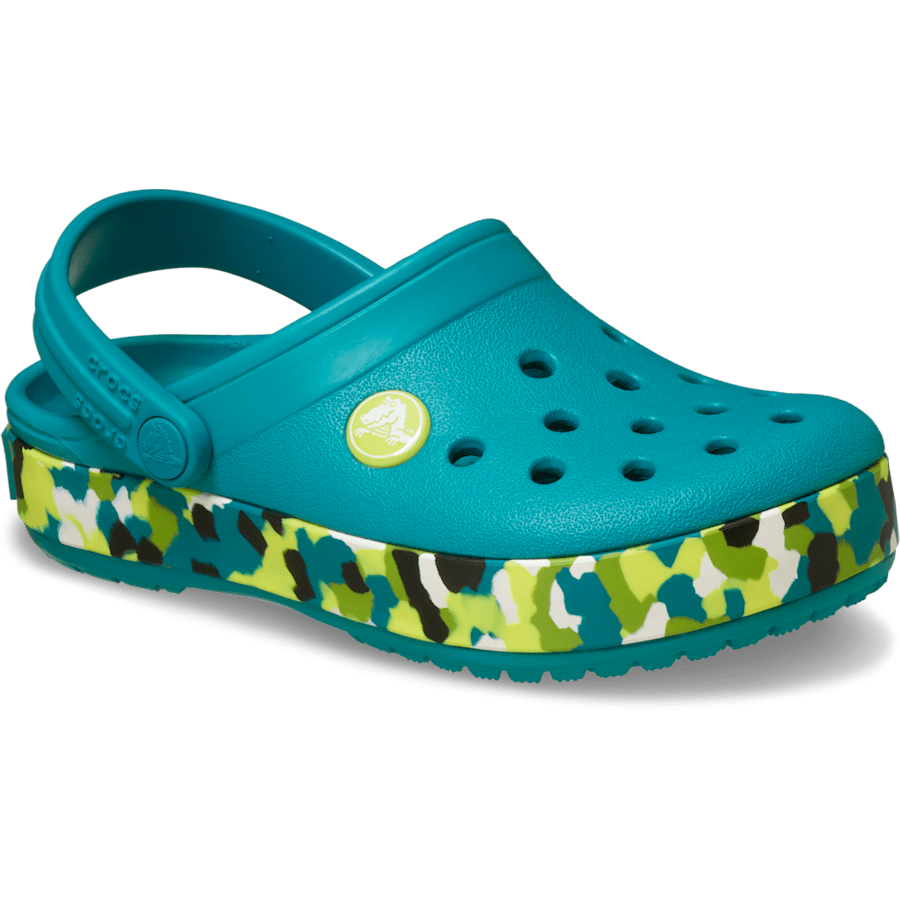 Crocs|Toddler Crocband Glow Confetti Band Clog