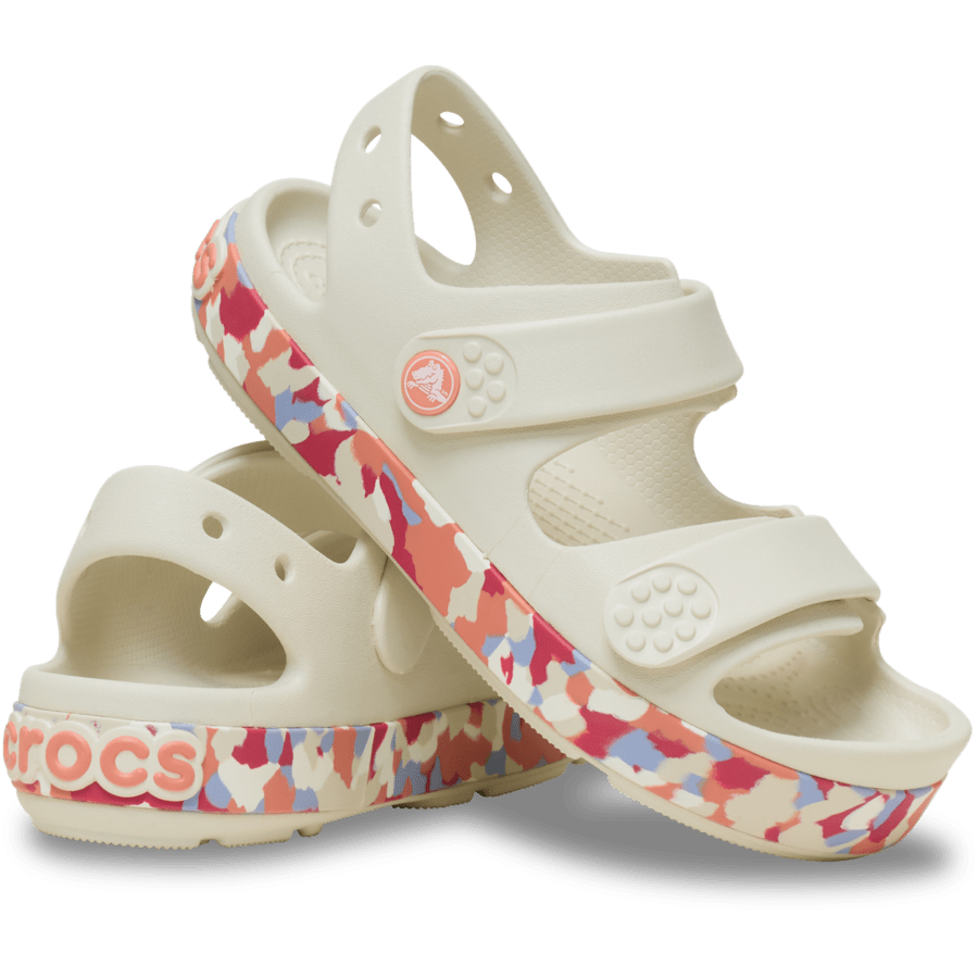 Crocs|Kids’ Crocband™ Cruiser Glow Confetti Band Sandal.
