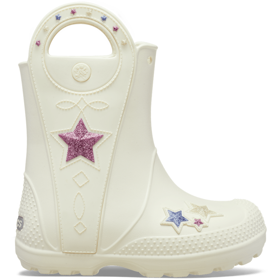 Crocs|Kids' Handle It Western Metallic Boot