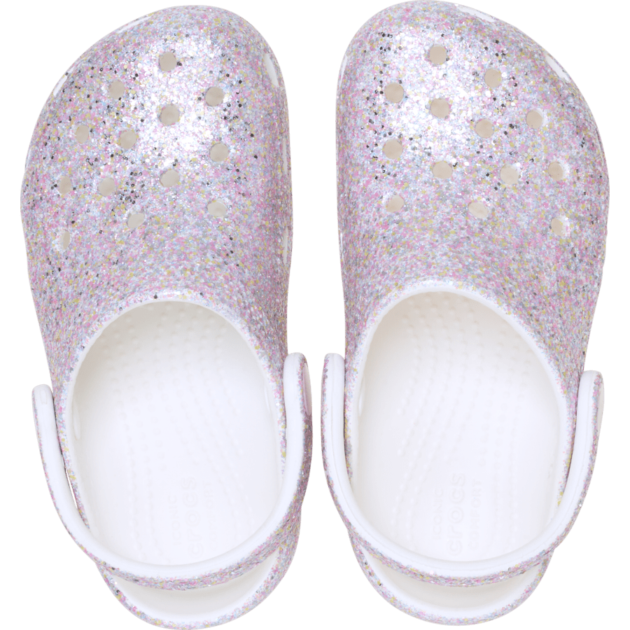 Crocs|Toddler Classic Fantasy Glitter Clog