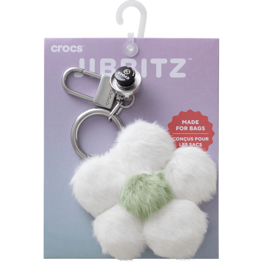 Crocs|Plush Daisy Bag Charm