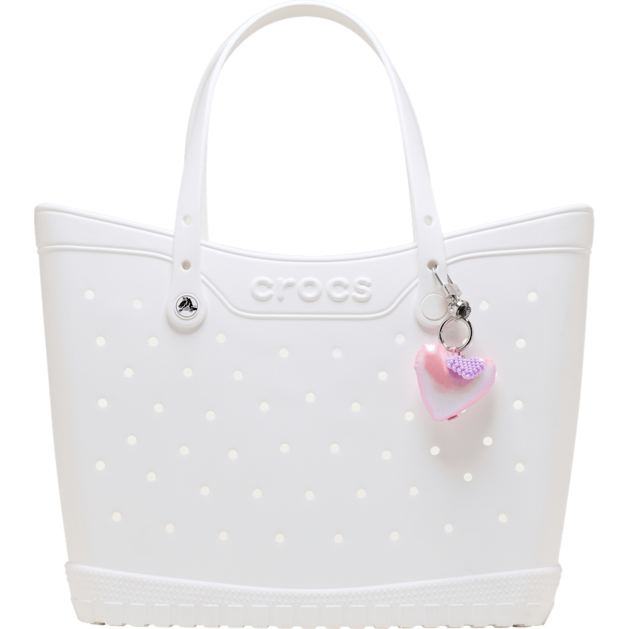 Crocs|Double Heart Bag Charm