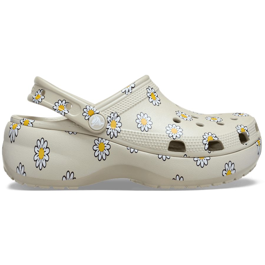Crocs|Classic Platform Floral Clog