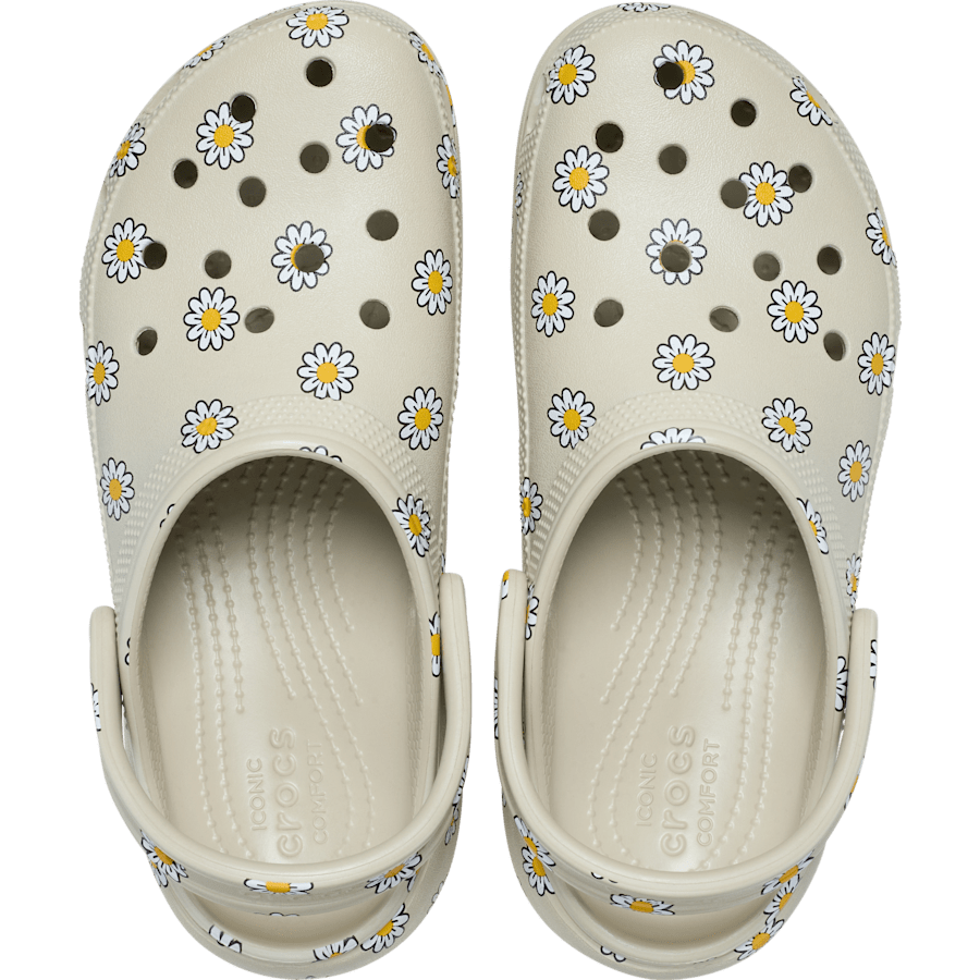 Crocs|Classic Platform Floral Clog