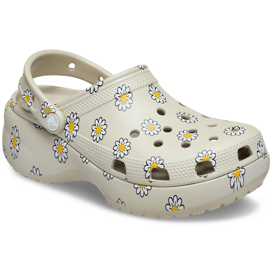 Crocs|Classic Platform Floral Clog