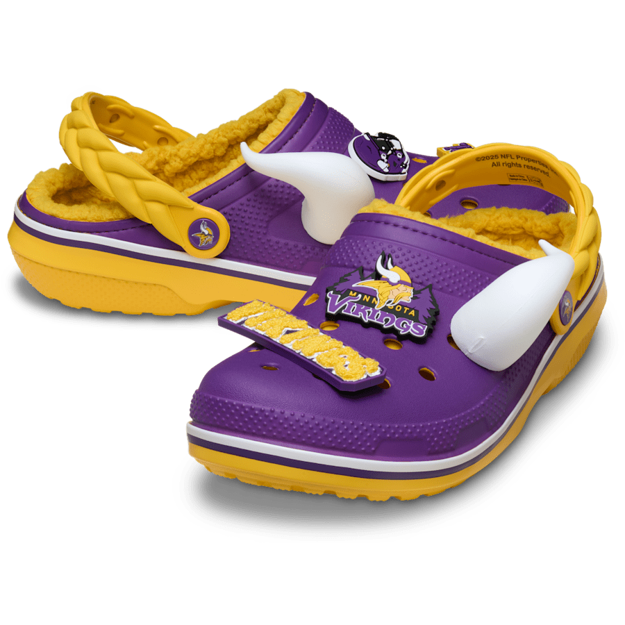 Crocs|NFL Minnesota Vikings Classic Lined Clog
