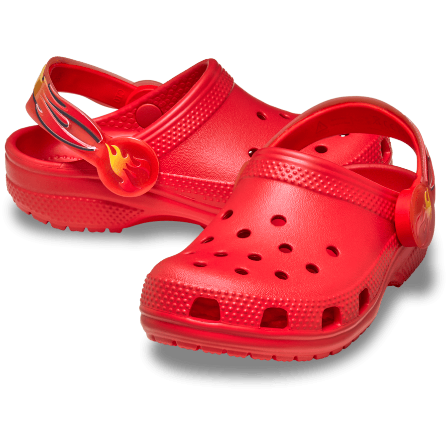 Crocs|Toddler Classic Flame Lights Backstrap Clog