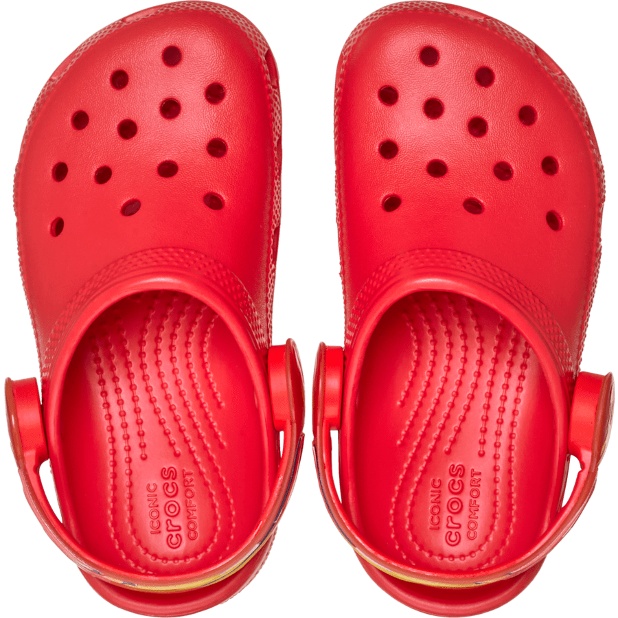 Crocs|Toddler Classic Flame Lights Backstrap Clog