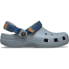 Crocs|Kids' Classic Denim Adjustable Backstrap Clog