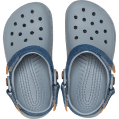 Crocs|Kids' Classic Denim Adjustable Backstrap Clog
