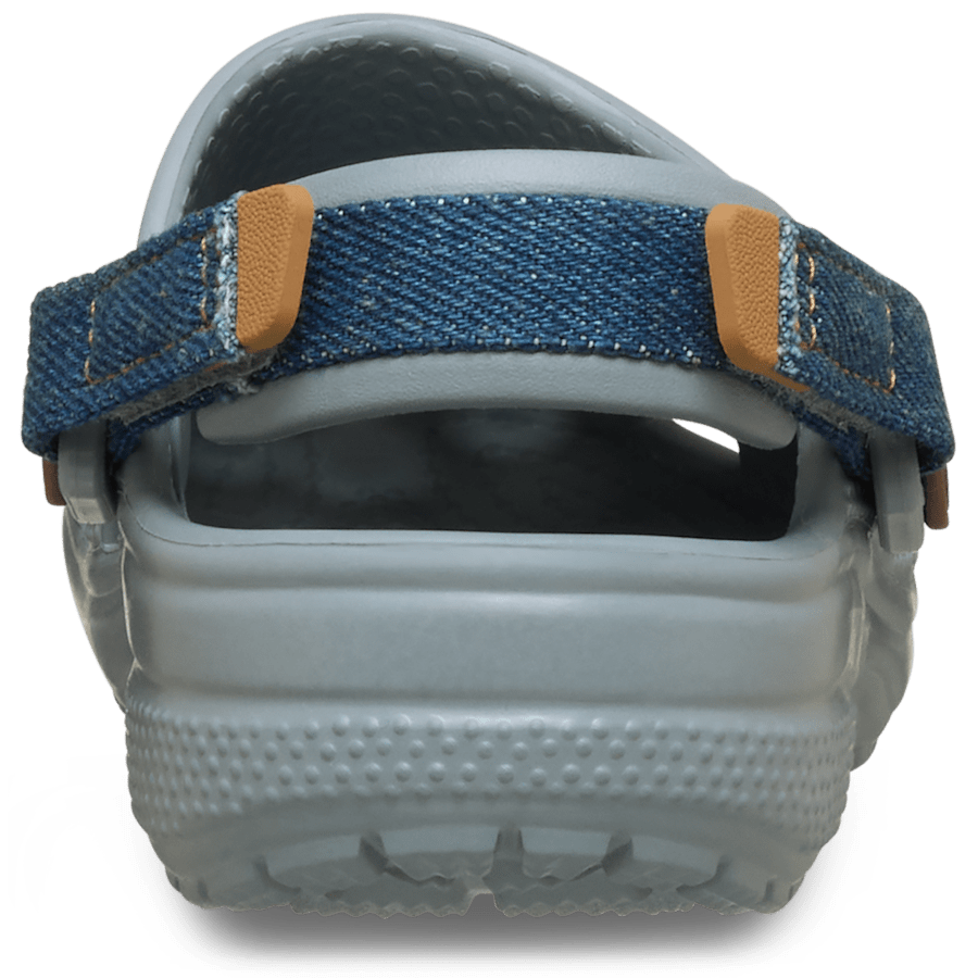 Crocs|Toddler Classic Denim Adjustable Backstrap Clog