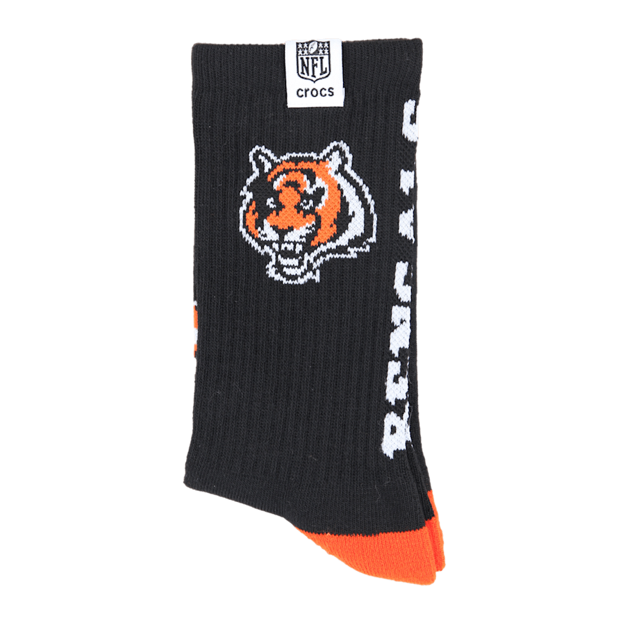 Crocs|NFL Cincinnati Bengals Crocs Socks