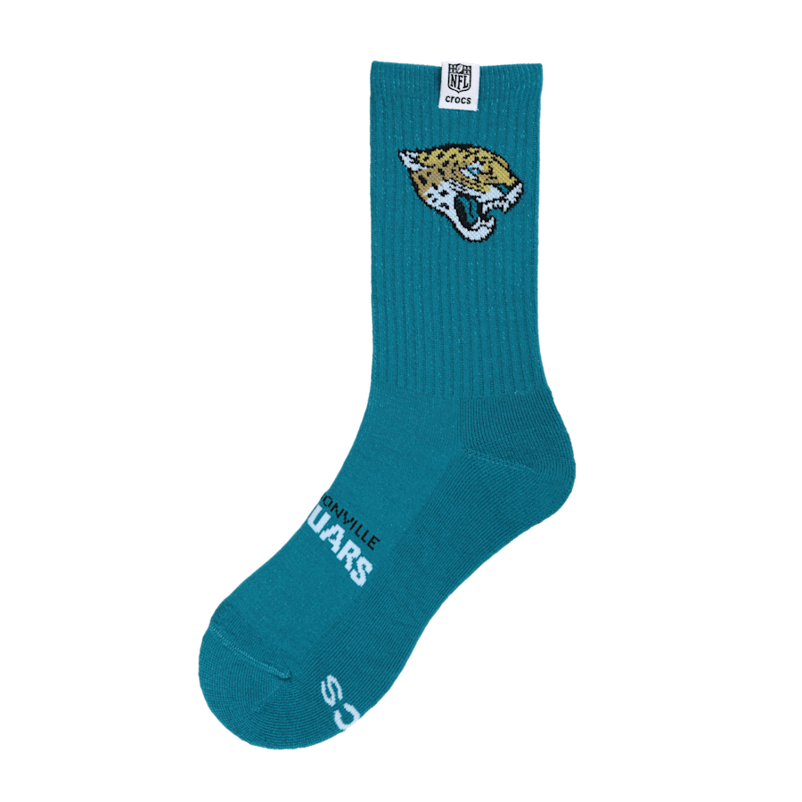 Crocs|NFL Jacksonville Jaguars Crocs Socks