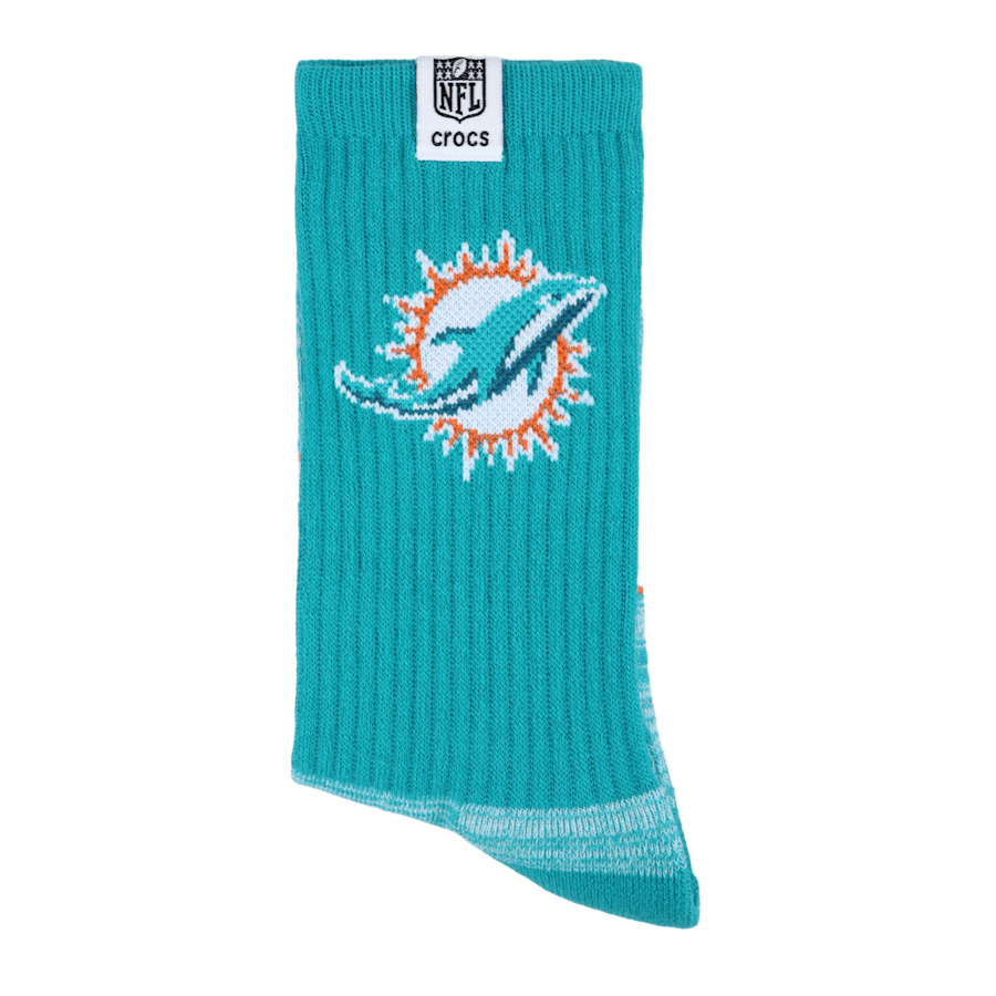 Crocs|NFL Miami Dolphins Crocs Socks