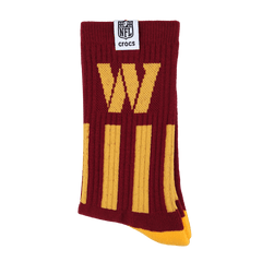 Crocs|NFL Washington Commanders Crocs Socks