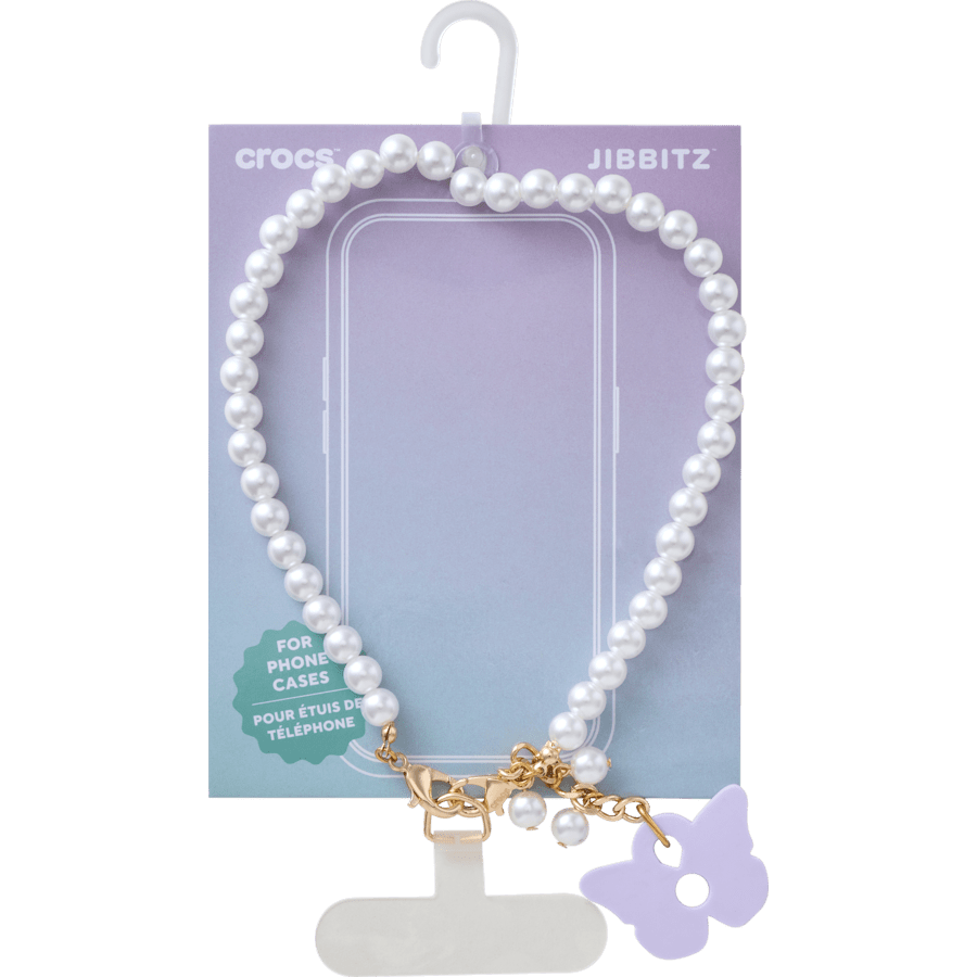 Crocs|Baroque Pearl Phone Wristlet
