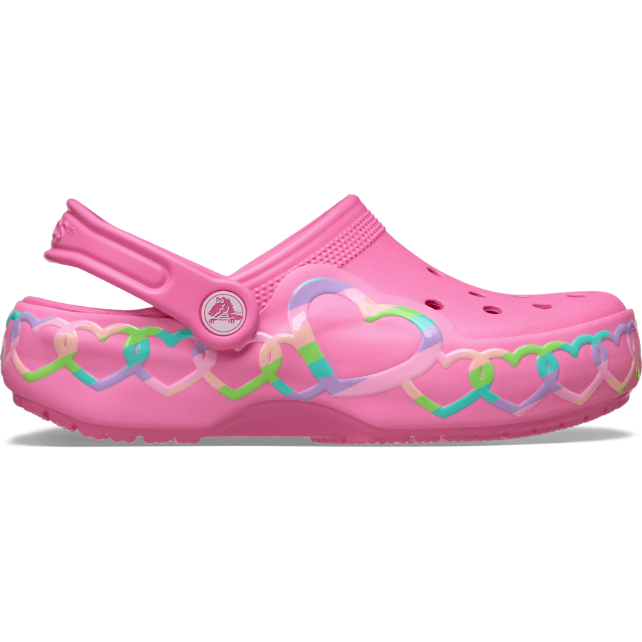 Crocs|Kids' Classic Heart Lights Clog