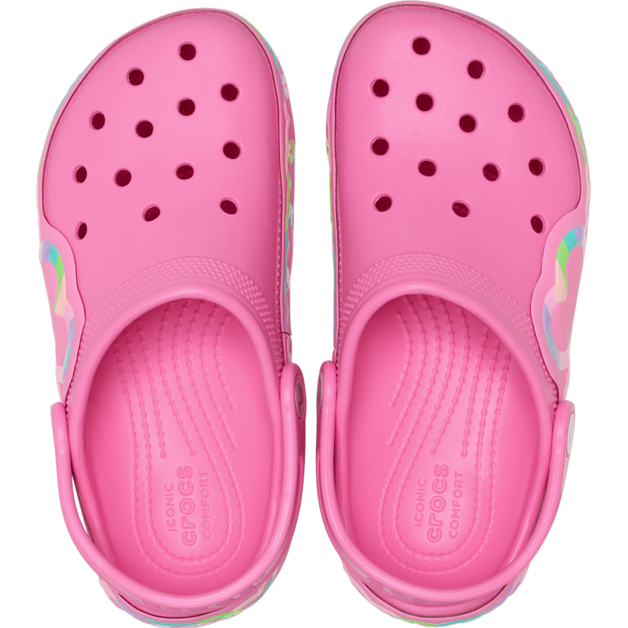 Crocs|Kids' Classic Heart Lights Clog