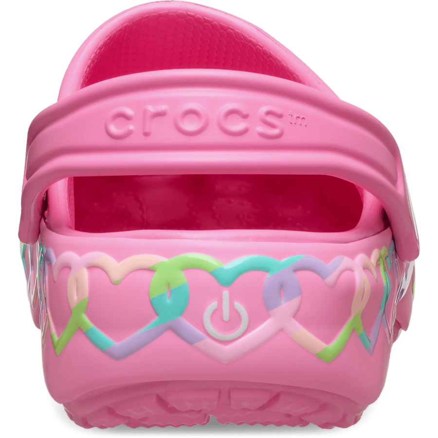 Crocs|Kids' Classic Heart Lights Clog