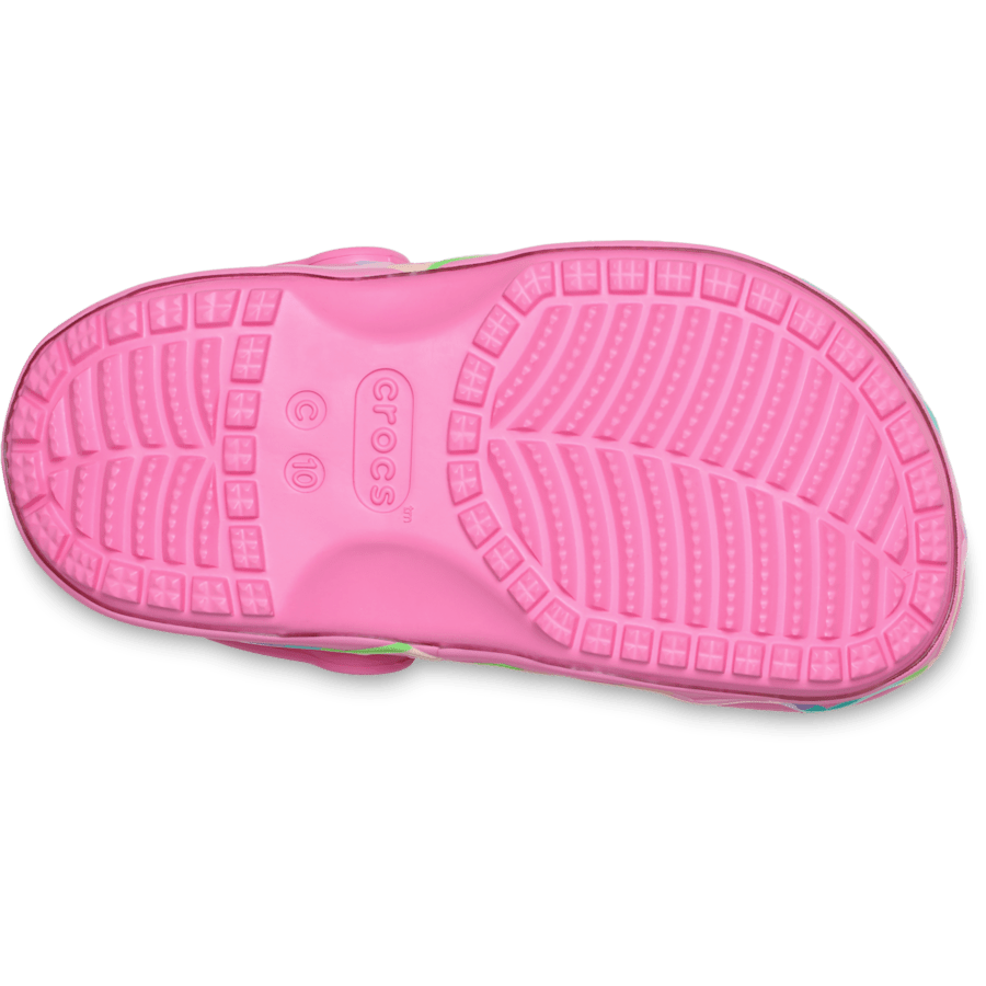 Crocs|Toddler Classic Heart Lights Clog