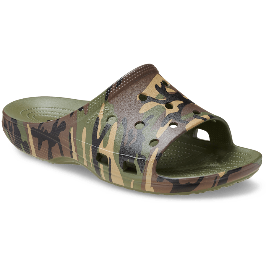 Crocs|Men’s Camouflage Saturday Slide
