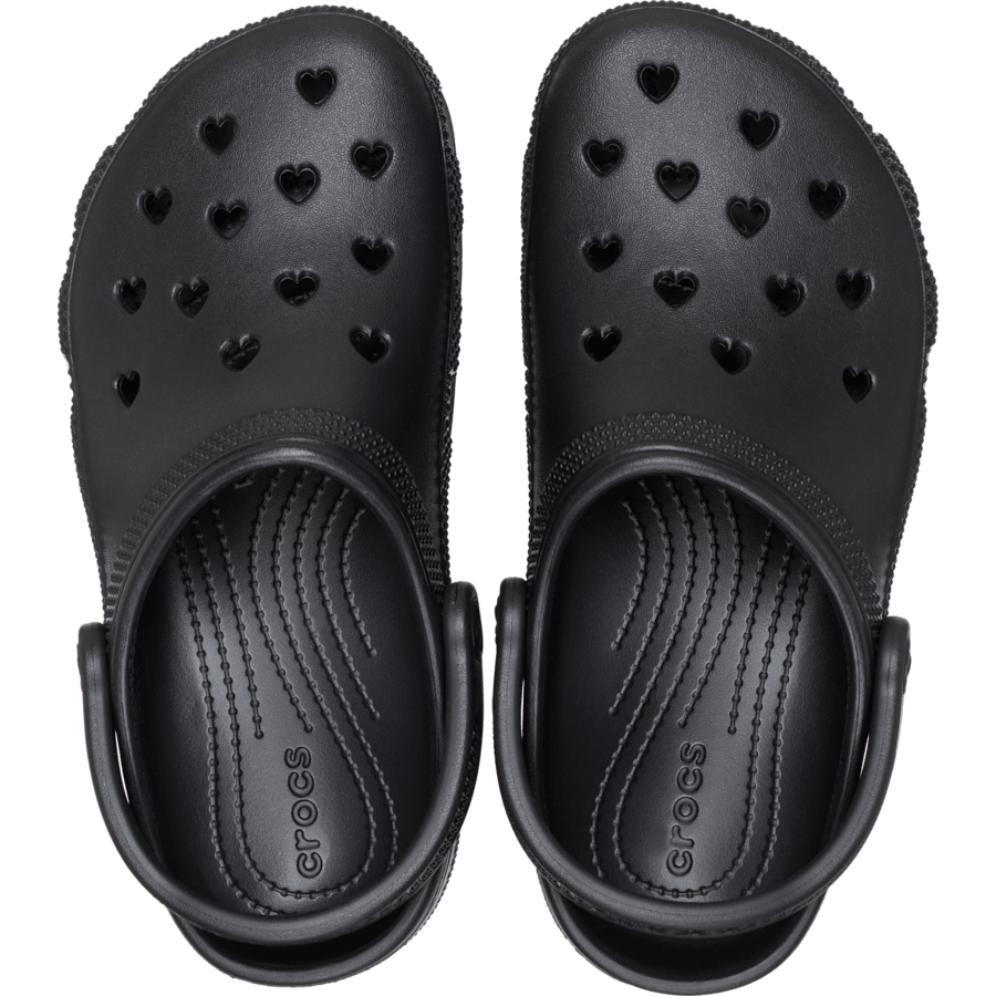 Crocs|Classic Hearts Cut Out Clog