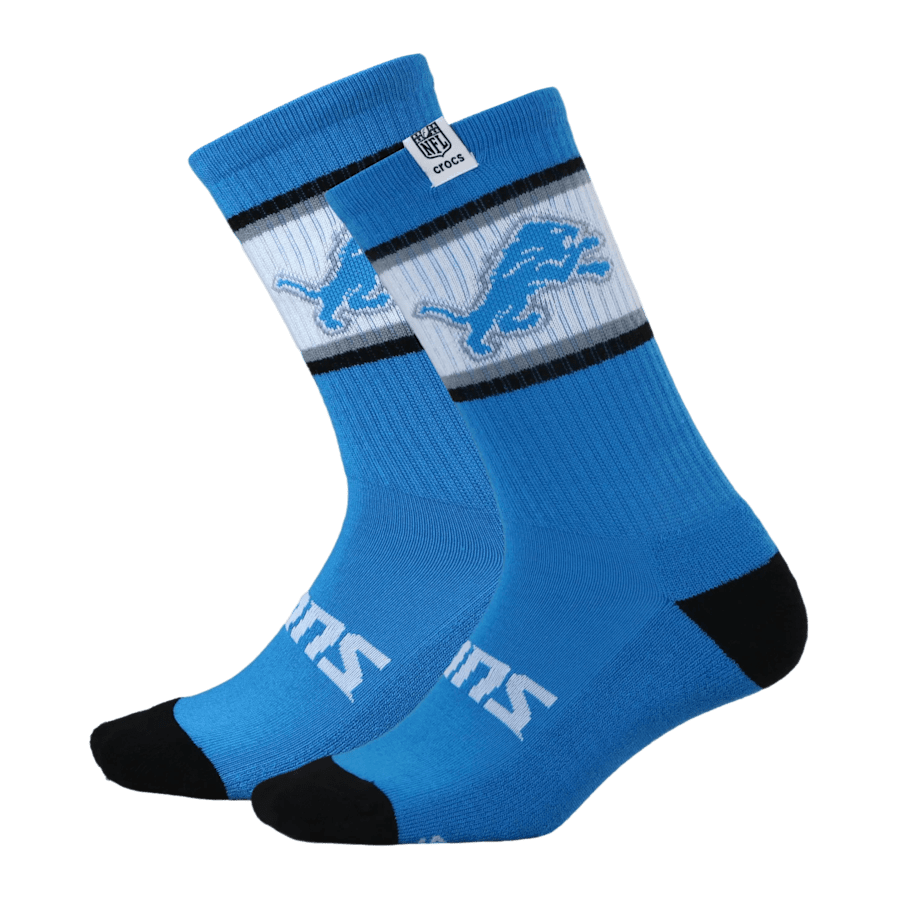 Crocs|NFL Detroit Lions Crocs Socks