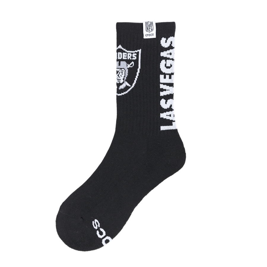 Crocs|NFL Las Vegas Raiders Crocs Socks