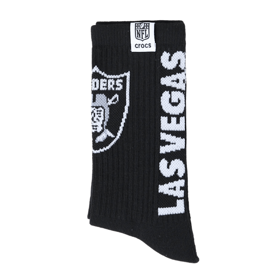 Crocs|NFL Las Vegas Raiders Crocs Socks