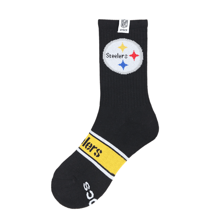 Crocs|NFL Pittsburgh Steelers Crocs Socks