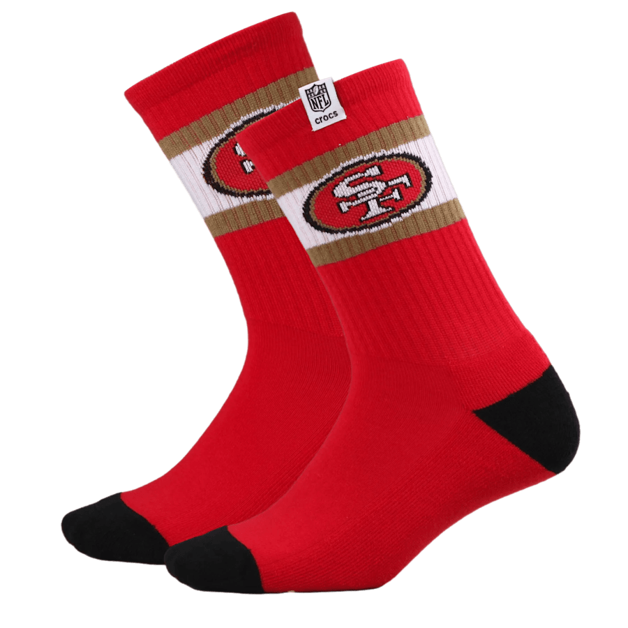 Crocs|NFL San Francisco 49ers Crocs Socks